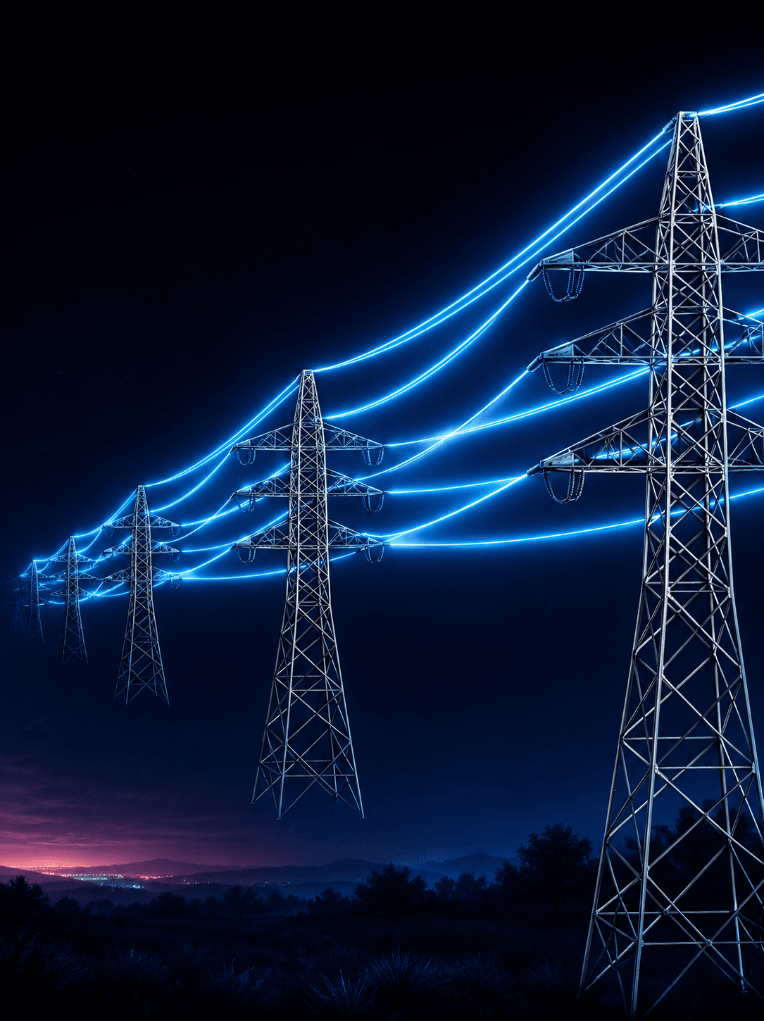 Utility-scale power transmission infrastructure